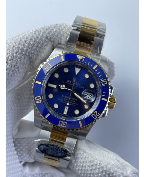 (준비완료/특급배송)NO.2265/클린공장 롤렉스 서브마리너 블루 콤비 청콤 VR3135