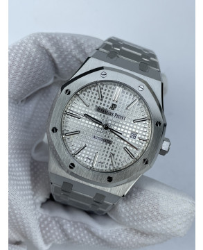 (준비완료/특급배송)NO.2453/ZF공장 오데마피게 로얄오크 15400 화이트다이얼 브슬