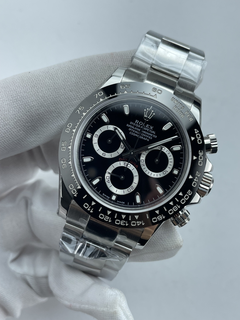 (준비완료/특급배송)NO.3691/초특급 갓성비 데이토나 스틸 세라믹베젤 블랙